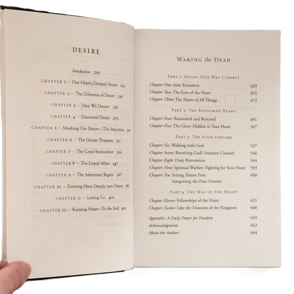 3 in 1 Volume: The Sacred Romance; Desire; Waking the Dead by John Eldredge NEW - Picture 2 of 8